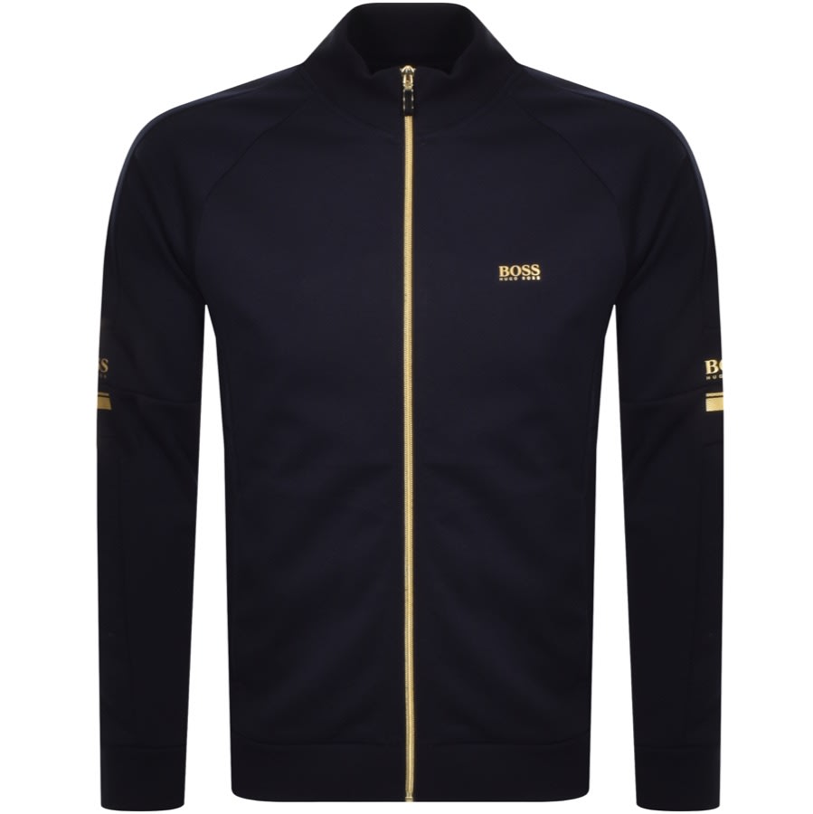 Alternative Image for ProductBOSS Skaz Full Zzp Sweatshirt Navy1